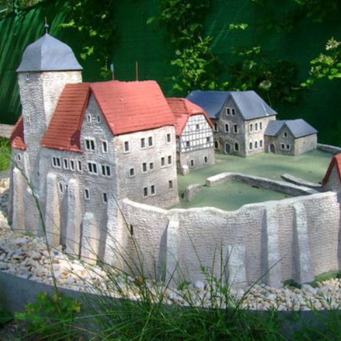 Eine Miniaturburg im Burgenland